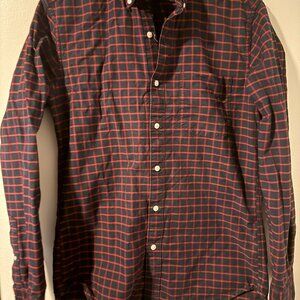 LIMITED EDITION VINTAGE J. CREW SLIM AMERICAN PIMA COTTO  DRESS SHIRT SIZE SMALL